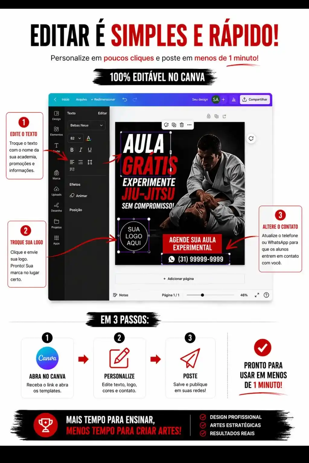 20 Artes Prontas no Canva